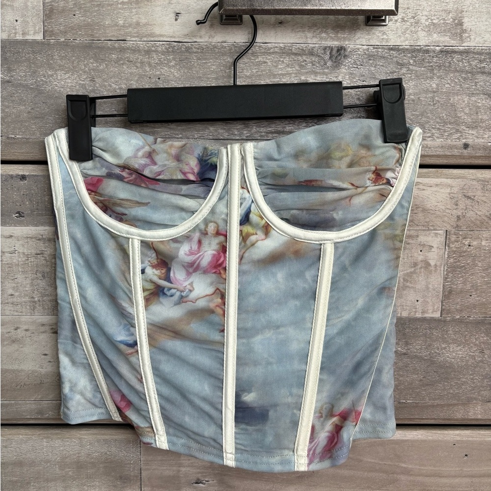 Floral Corset Top